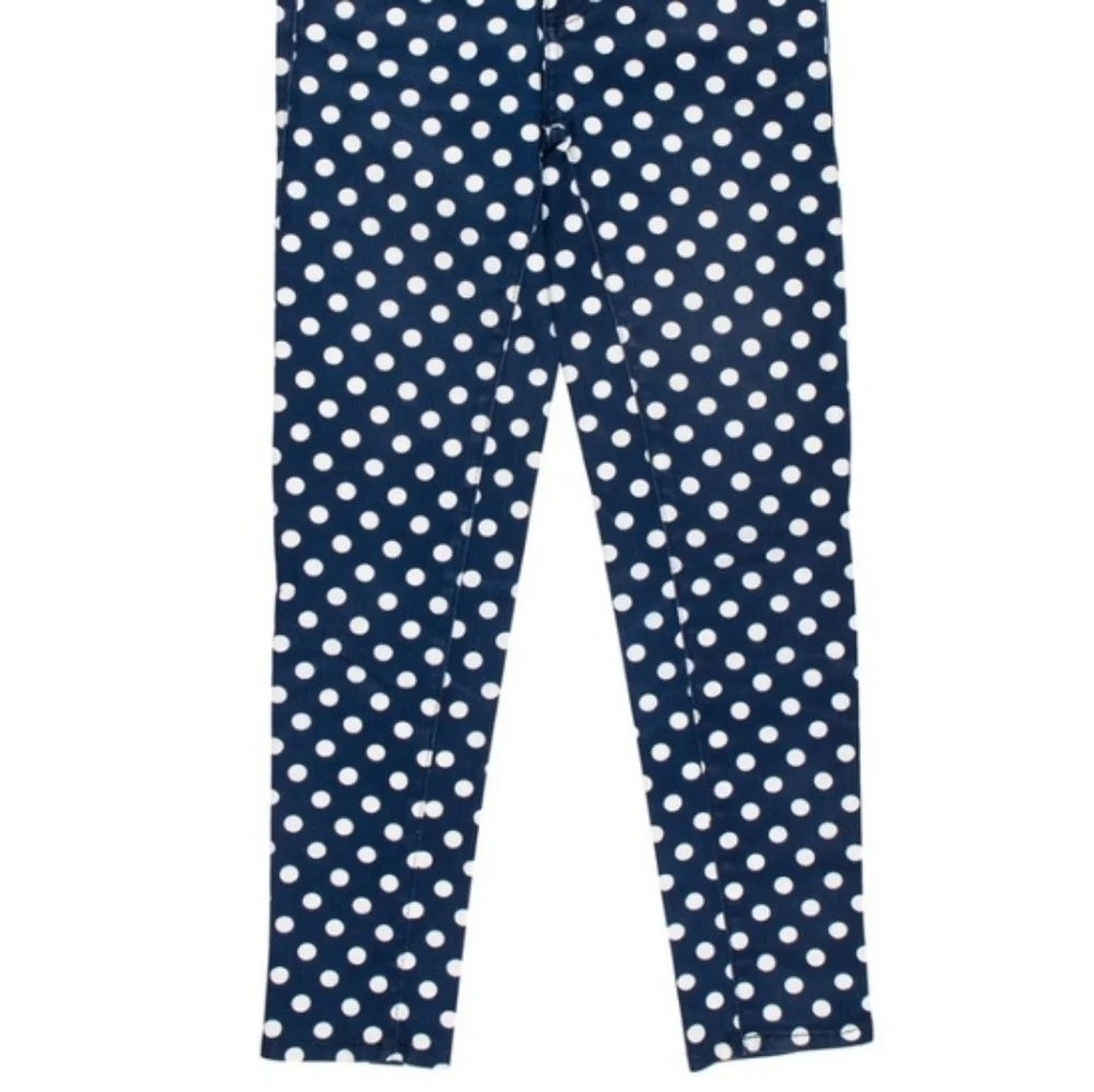 KATE SPADE Polka-Dot 'Broome Street' Skinny Jeans NWOT